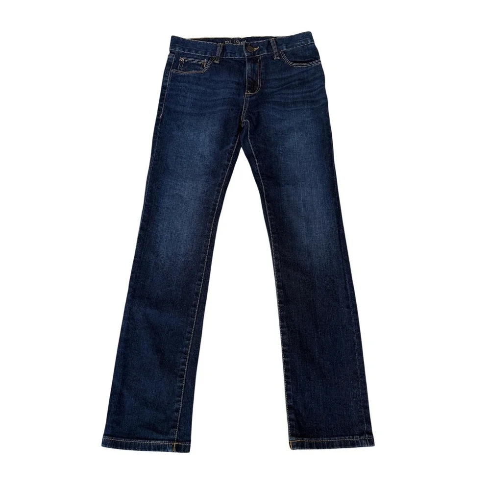 DL1961 Boys Hawke Skinny Fit Jeans Dark Wash Blue Stretch Size‎ 14
